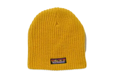 XLARGE MOUNTAIN LOGO BEANIE "Mustard"