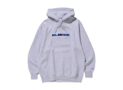 XLARGE x RUSSELL PULLOVER HOODED SWEAT "Ash"