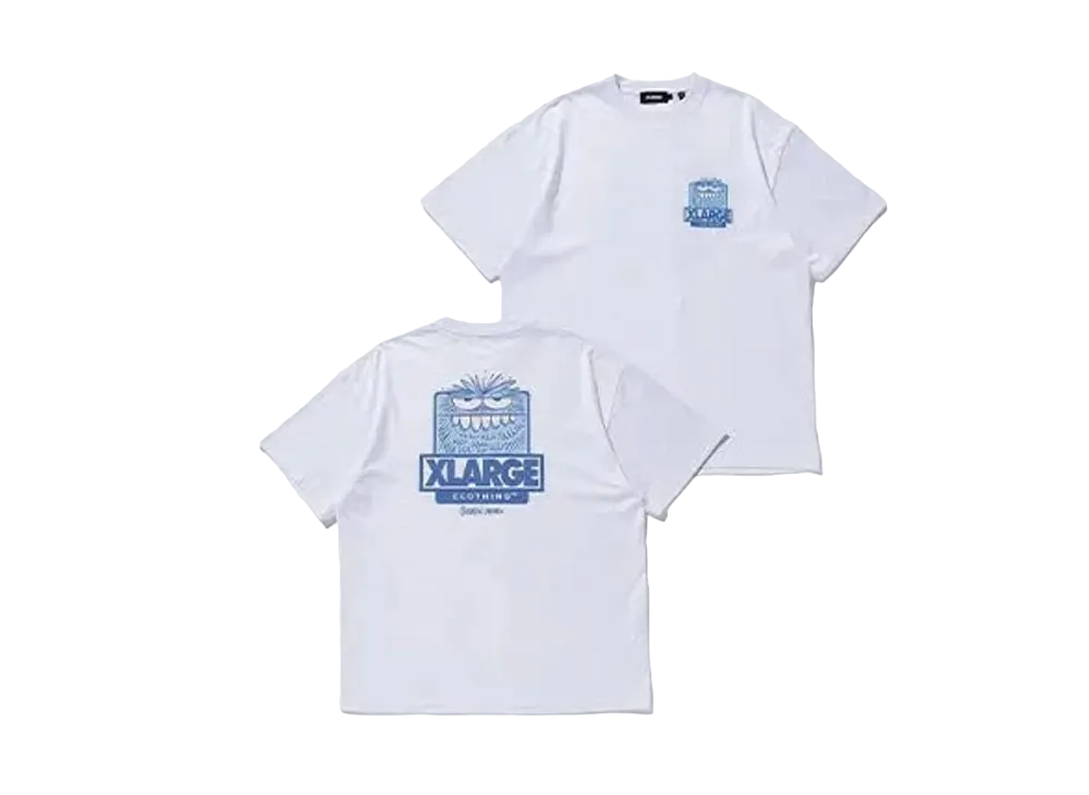 XLARGE x KEVIN LYONS S/S Box Logo Tee "White"