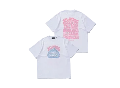 XLARGE x KEVIN LYONS S/S Bubble Letter Logo Tee "White"