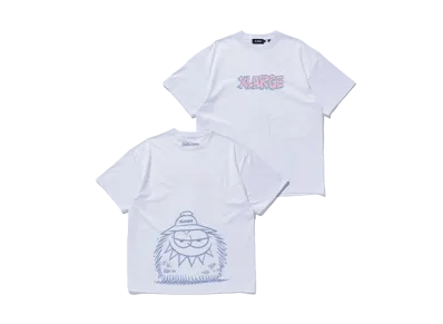 XLARGE x KEVIN LYONS S/S Text Logo Tee "White"
