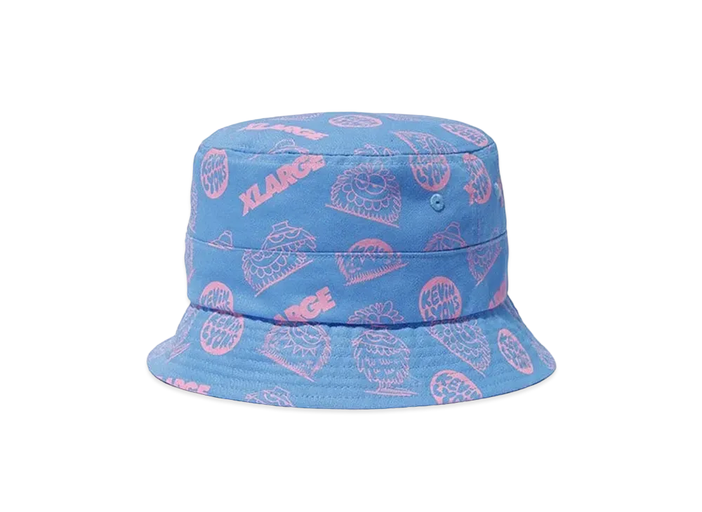 XLARGE x KEVIN LYONS Bucket Hat "Light Blue"