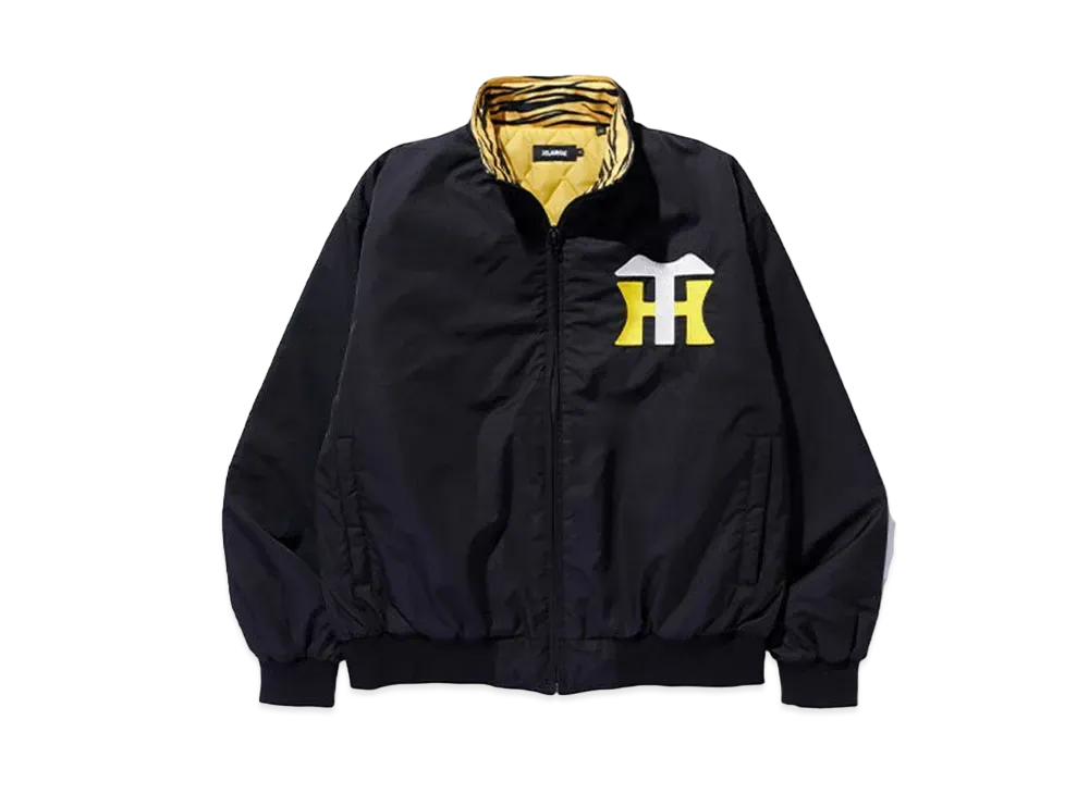 XLARGE x HANSHIN Tigers Graund Coat "Black"