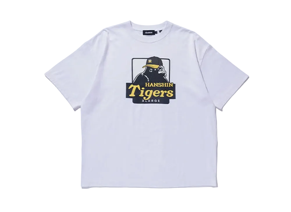 XLARGE x HANSHIN Tigers OG S/S Tee "White"