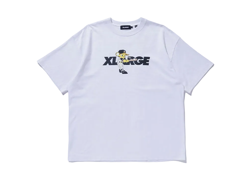 XLARGE x HANSHIN Tigers To-Lucky S/S Tee "White"
