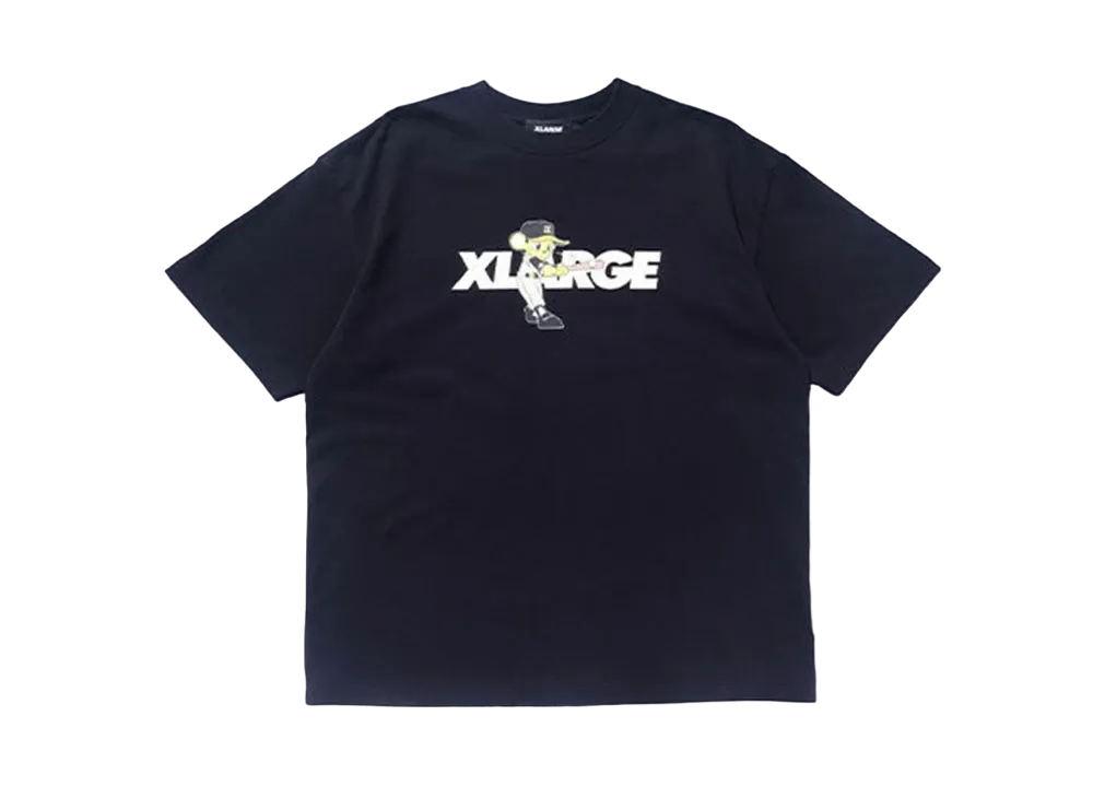 XLARGE x HANSHIN Tigers To-Lucky S/S Tee "Black"