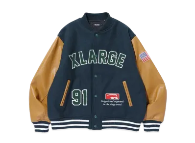 XLARGE OG Logo Varsity Jacket "Green"