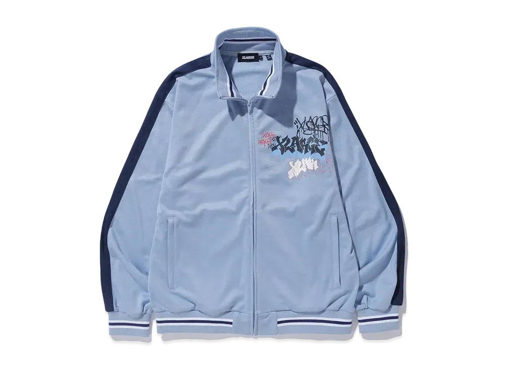 XLARGE Graffiti Track Jacket "Blue"
