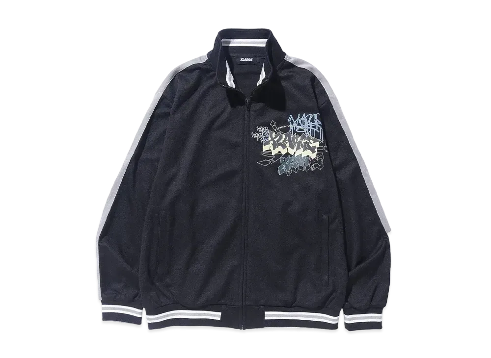 XLARGE Graffiti Track Jacket "Black"