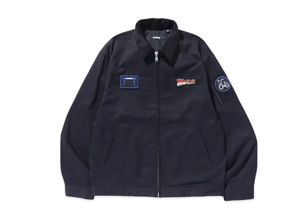 XLARGE x Citibikeboyz Work Jacket "Black"
