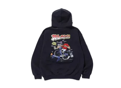 XLARGE x Citibikeboyz Hooded Sweatshirt "Black"