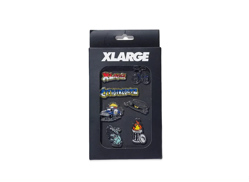 XLARGE x Citibikeboyz Pinz Set "Multi"