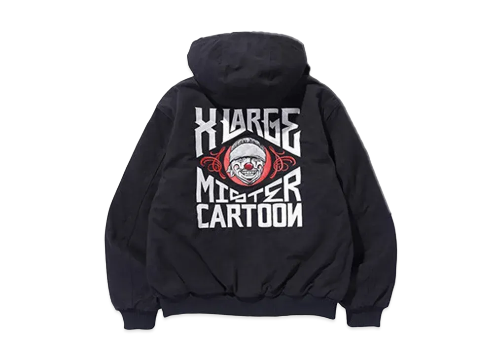 XLARGE x Mister Cartoon Hooded Work Jacket 