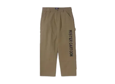 XLARGE x Mister Cartoon Work Pants "Brown"