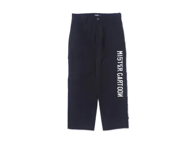 XLARGE x Mister Cartoon Work Pants "Black"