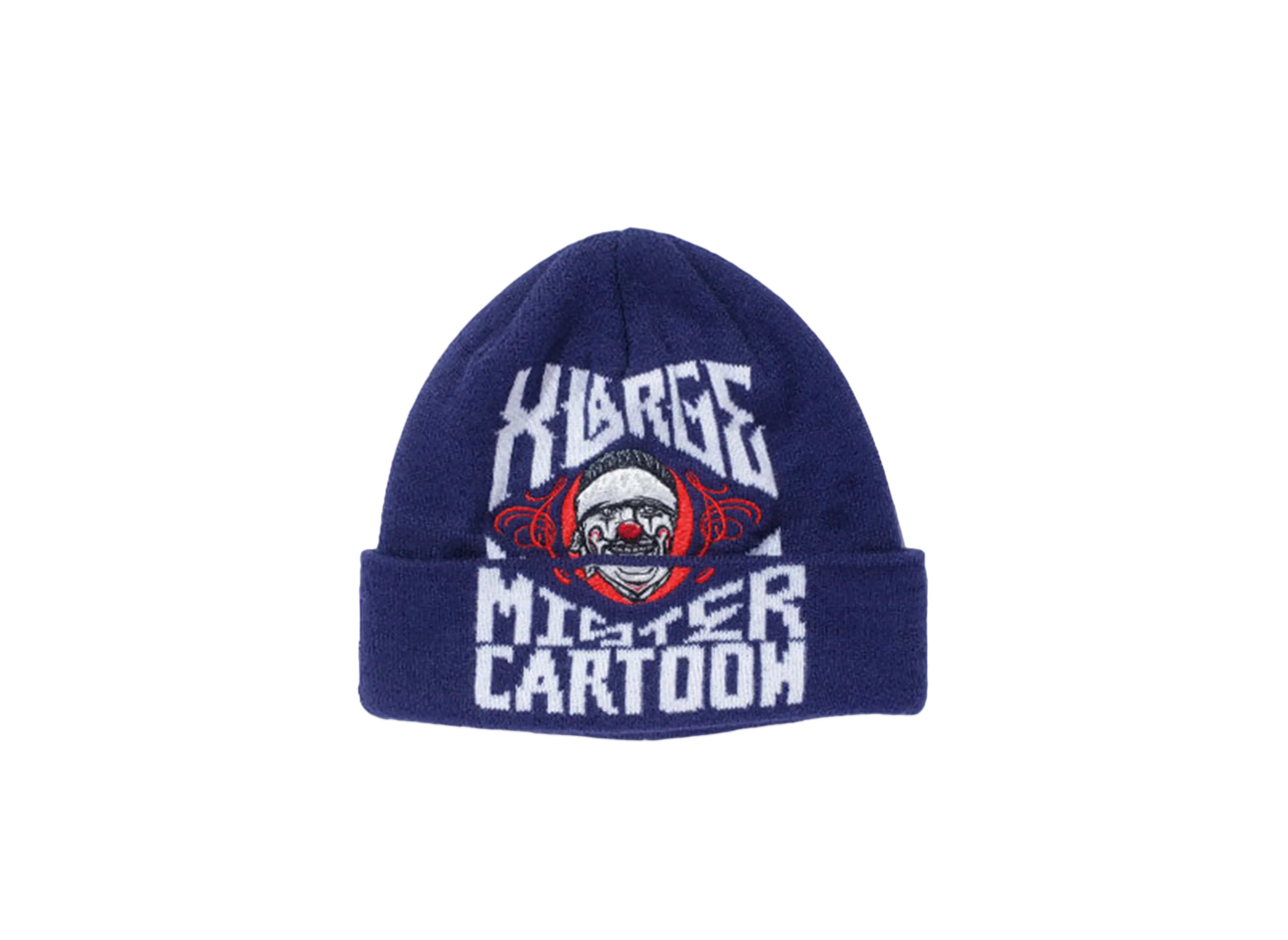 XLARGE x Mister Cartoon Cuff Beanie "Blue"