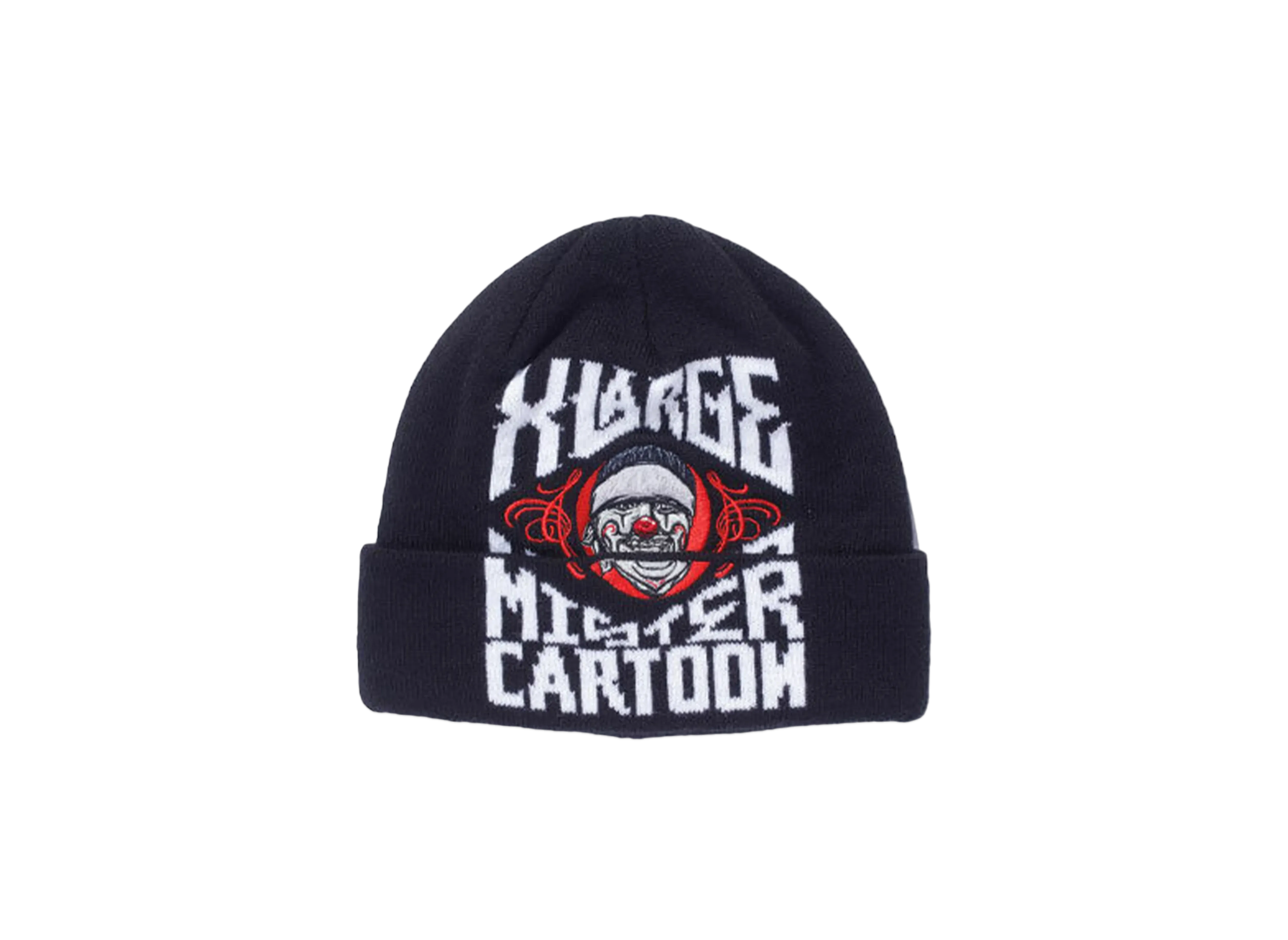 XLARGE x Mister Cartoon Cuff Beanie "Black"