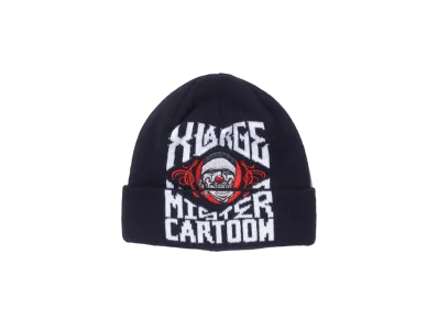 XLARGE x Mister Cartoon Cuff Beanie "Black"