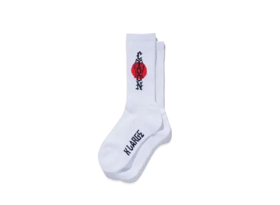 XLARGE x Mister Cartoon Socks "White"