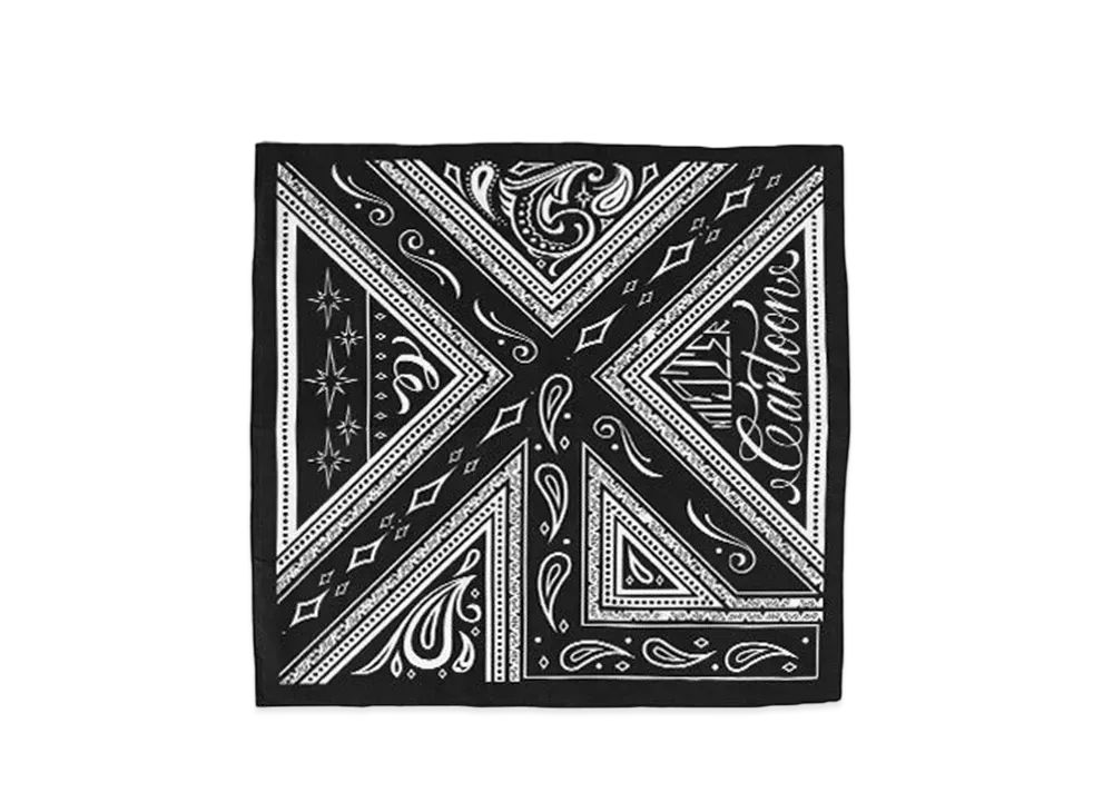 XLARGE x Mister Cartoon Bandana "Black"