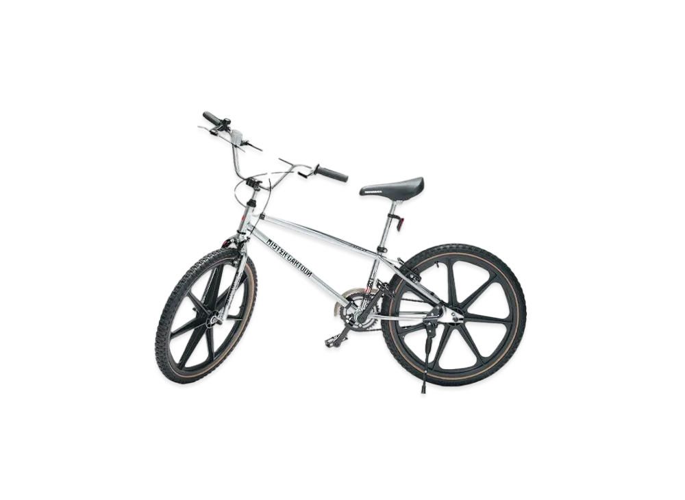 XLARGE x Mister Cartoon Bicycle "Silver"