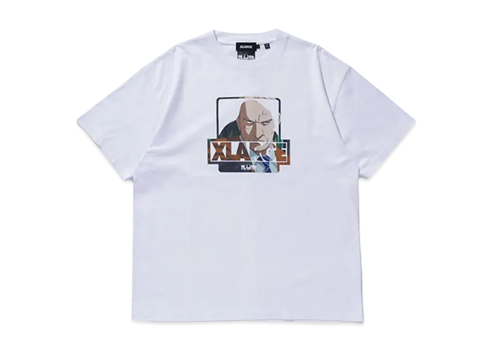 XLARGE x Netflix 「PLUTO」 S/S Tee Gesicht "White"