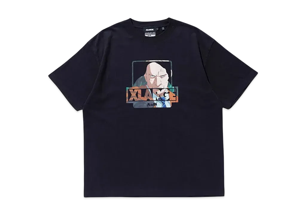 XLARGE x Netflix 「PLUTO」 S/S Tee Gesicht "Black"