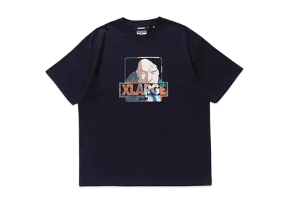 XLARGE x Netflix 「PLUTO」 S/S Tee Gesicht "Black"