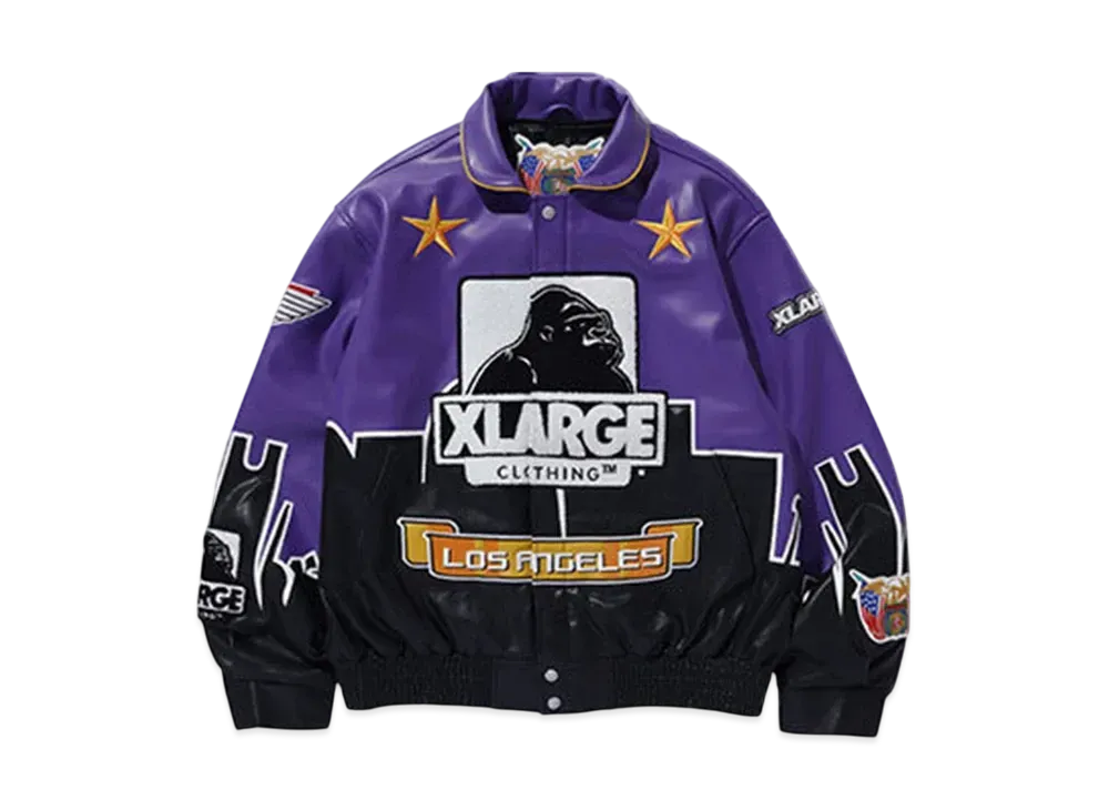 XLARGE x JEFF Hamilton Jacket "Purple"