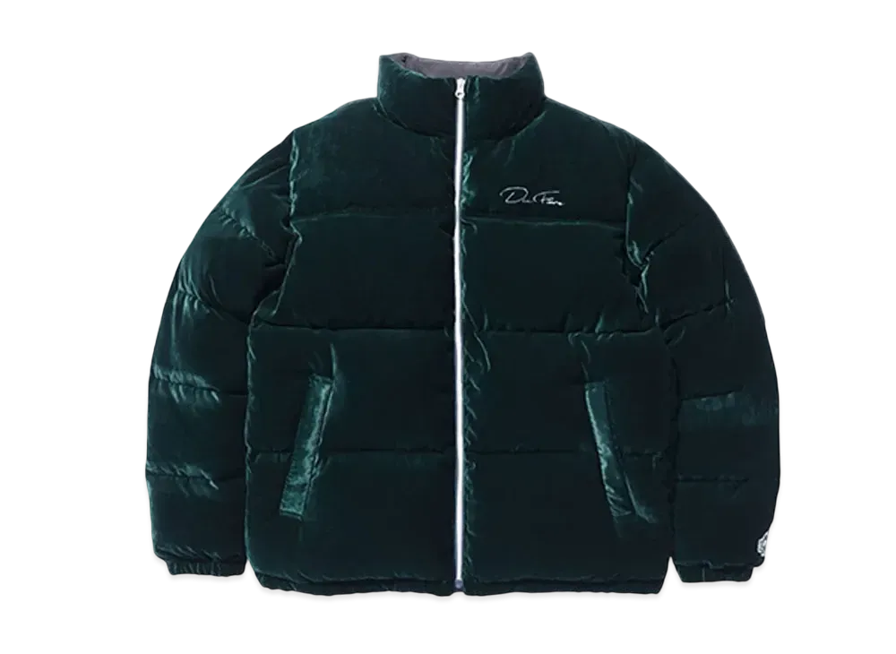 XLARGE x DexFilmz Velour Down Jacket "Green"