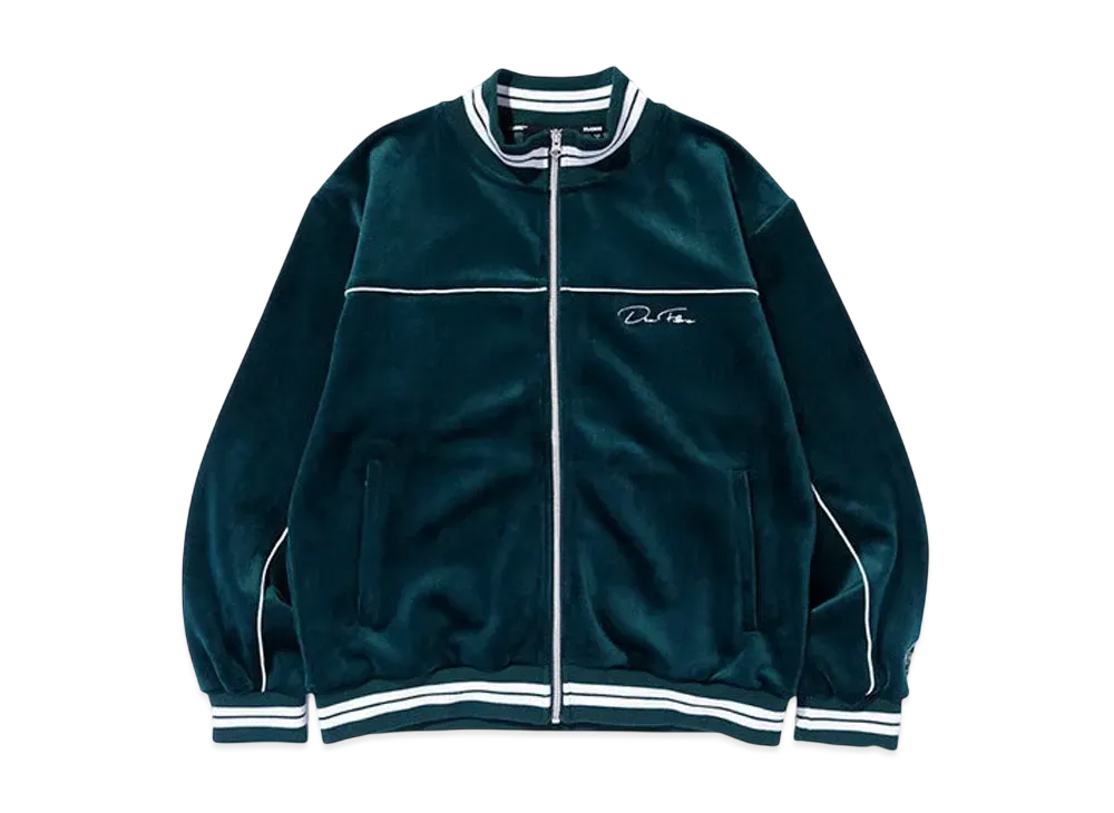 XLARGE x DexFilmz Velour Track Jacket "Green"