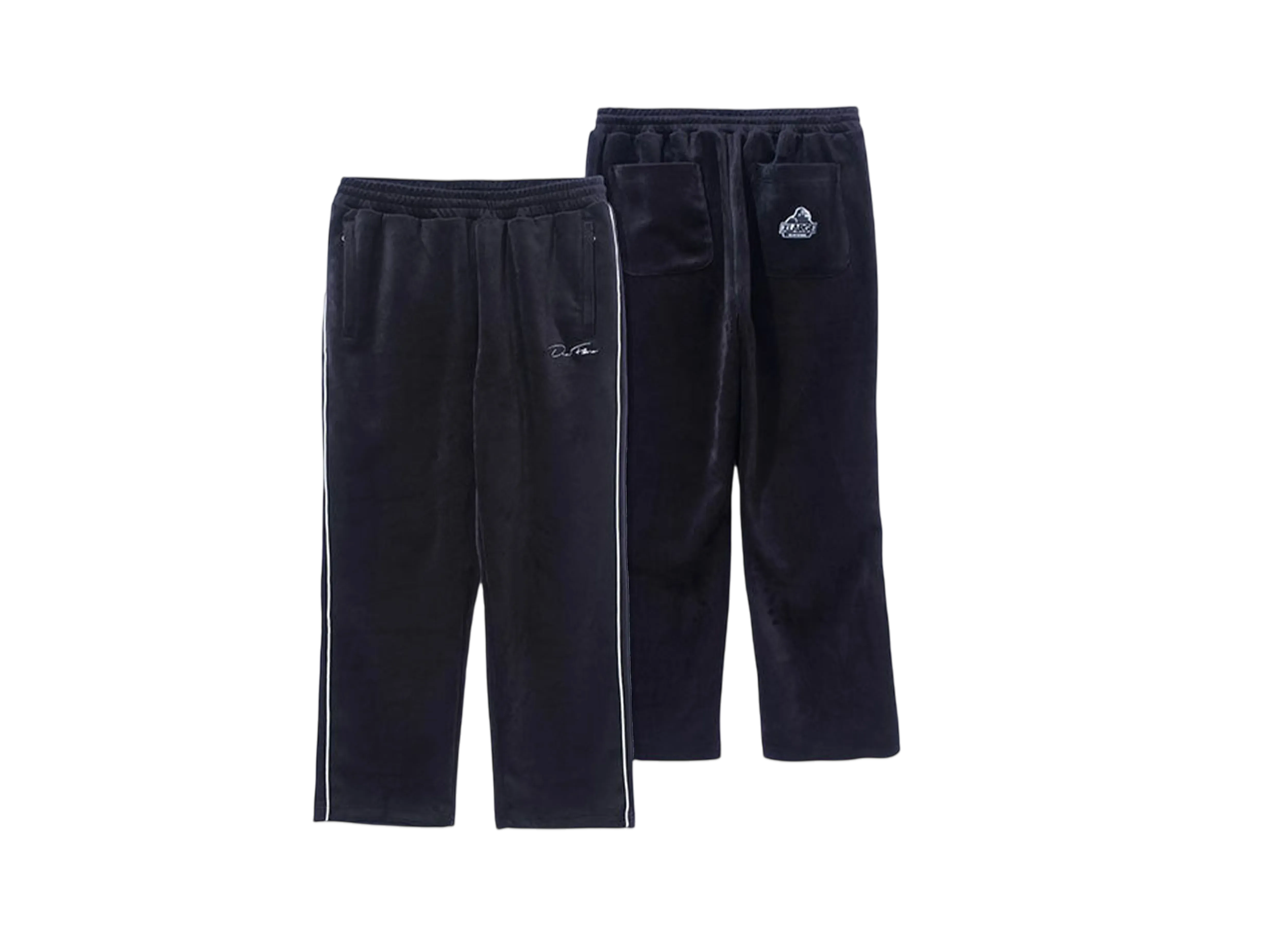 XLARGE x DexFilmz Velour Track Pants "Black"