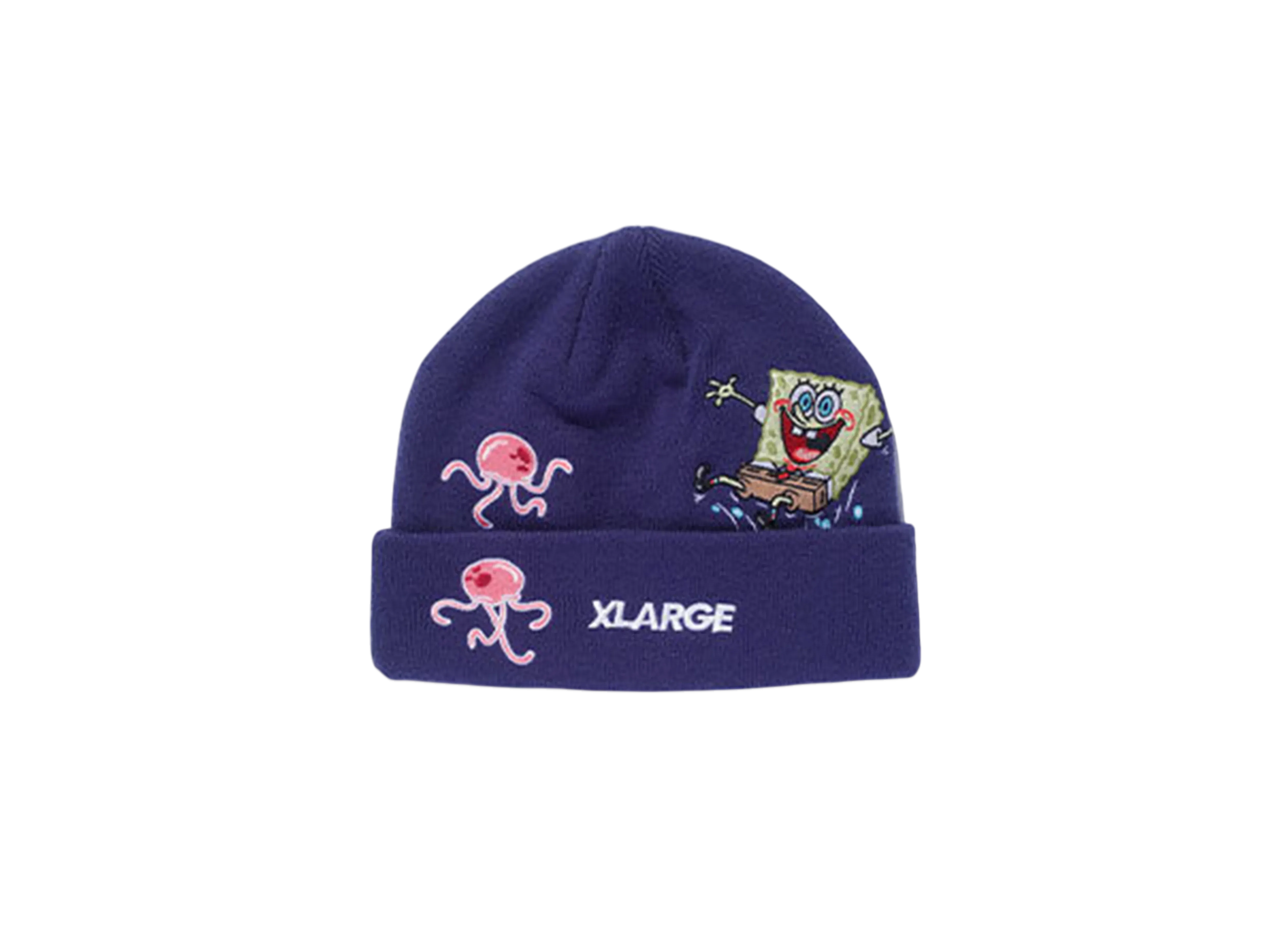 XLARGE x Spongebob Cuff Beanie "Black"