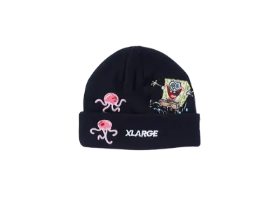 XLARGE x Spongebob Cuff Beanie "Navy"