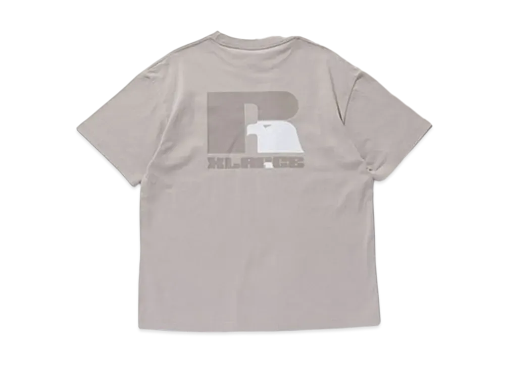 XLARGE x RUSSELL ATHLETIC S/S Tee "Beige"