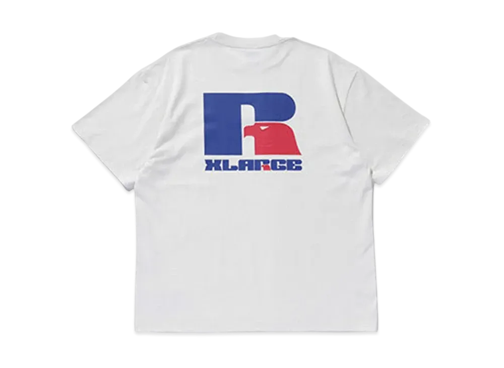 XLARGE x RUSSELL ATHLETIC S/S Tee "OffWhite"