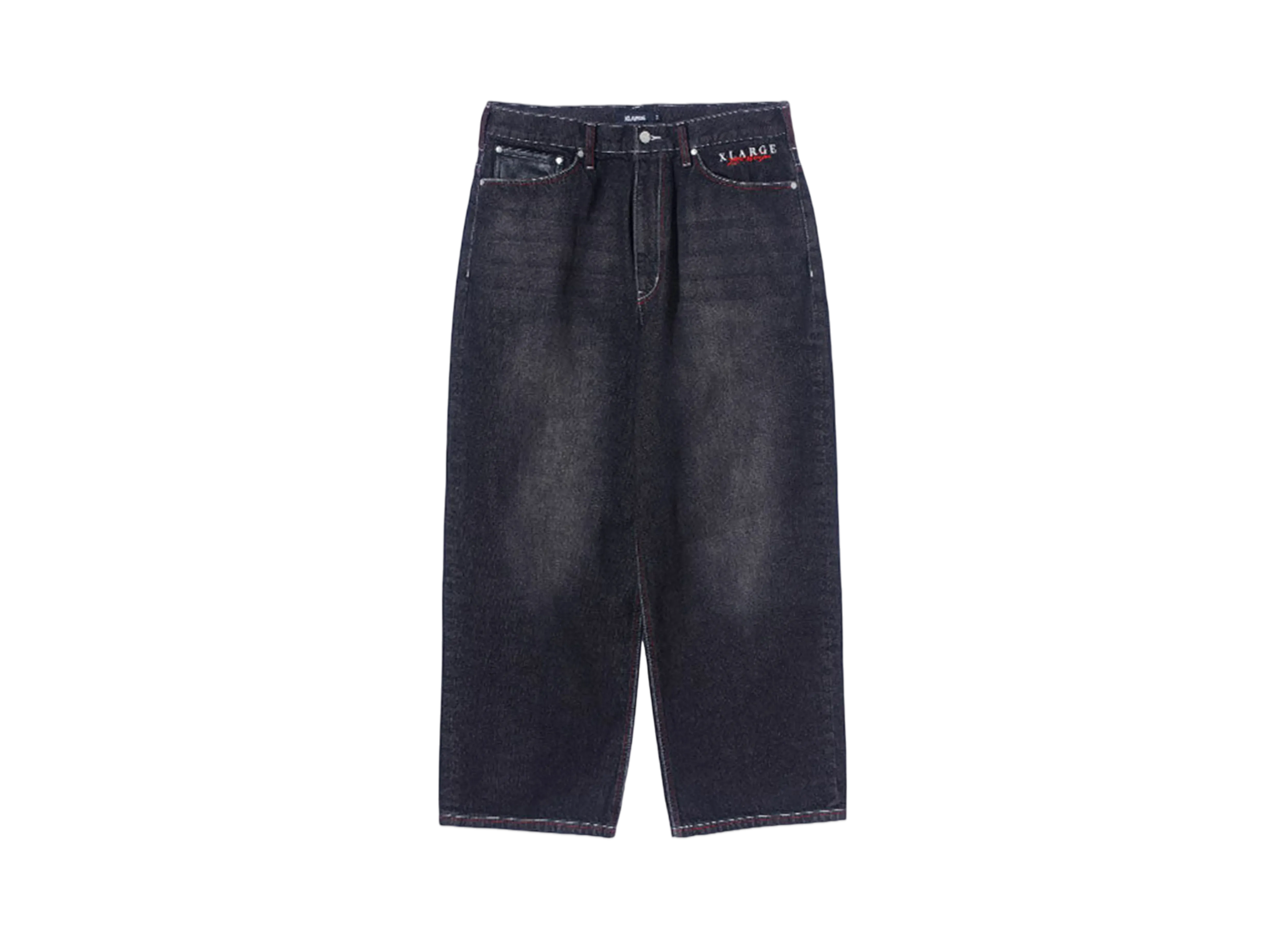 XLARGE x lil Wayne Denim Pants "Black"