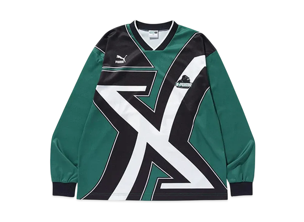 XLARGE x PUMA L/S Soccer Shirt "Green"