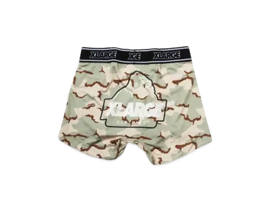 XLARGE Boxer Shorts All Over Pattern "Beige Camo"