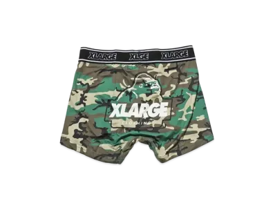 XLARGE Boxer Shorts All Over Pattern "Green Camo"