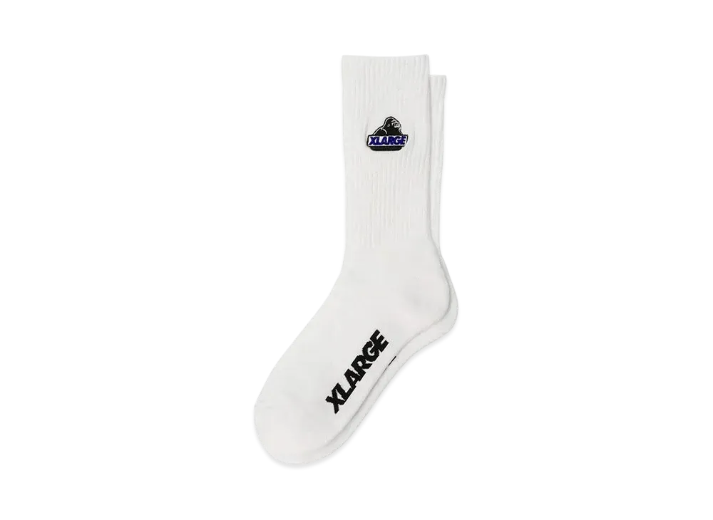 XLARGE OG Embroidered Socks "White"