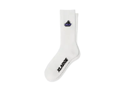 XLARGE OG Embroidered Socks "White"