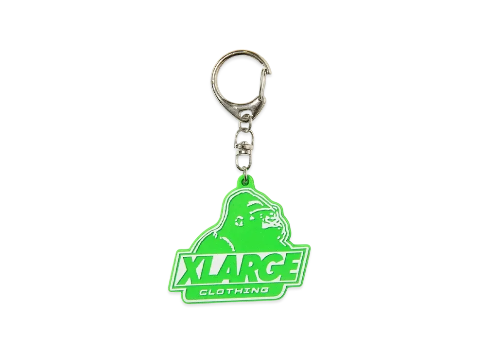 XLARGE Slanted OG Keychain "Light Green"