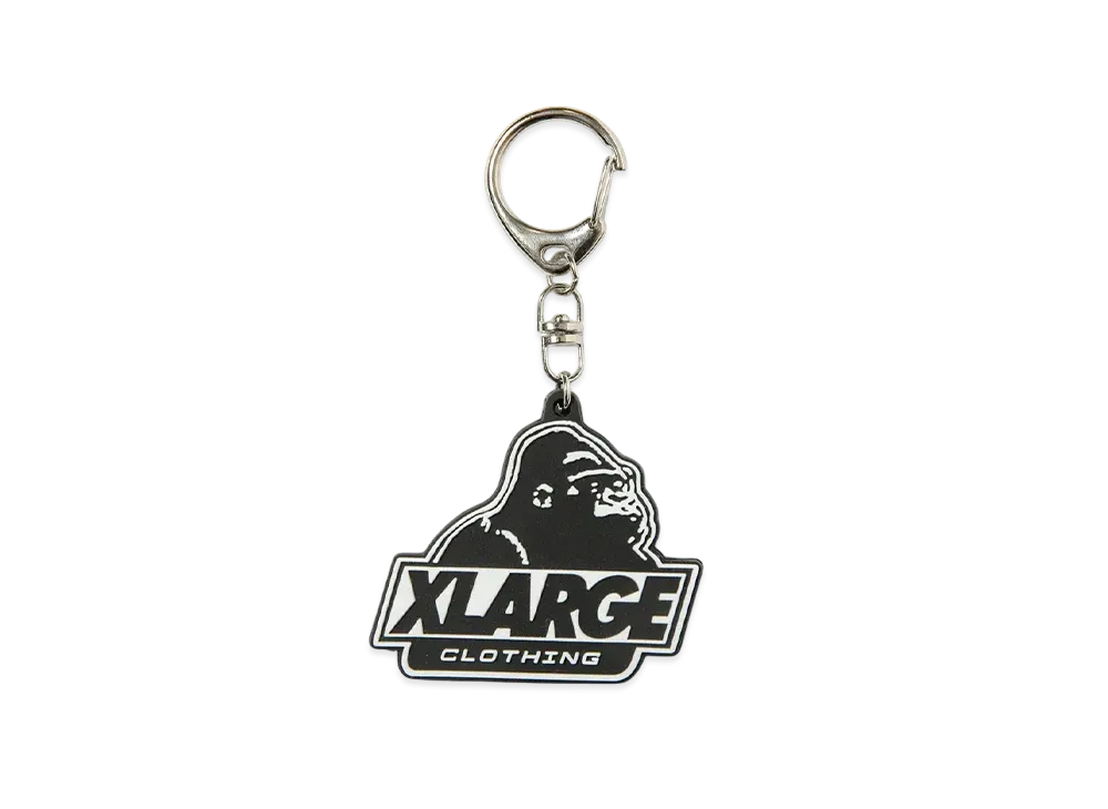XLARGE Slanted OG Keychain "Black"