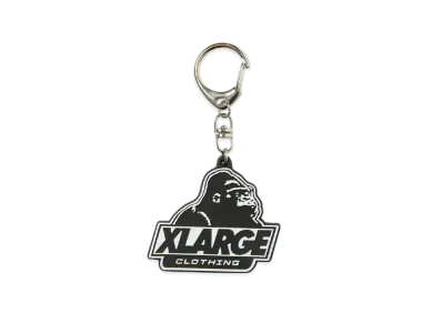 XLARGE Slanted OG Keychain "Black"