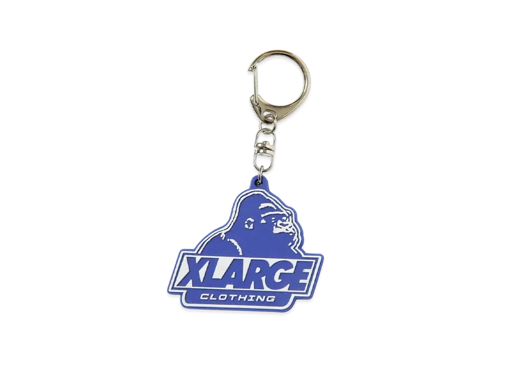 XLARGE Slanted OG Keychain "Blue"