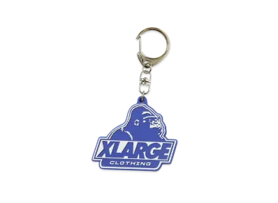 XLARGE Slanted OG Keychain "Blue"