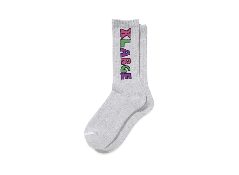 XLARGE Tim Comix Socks "Ash"