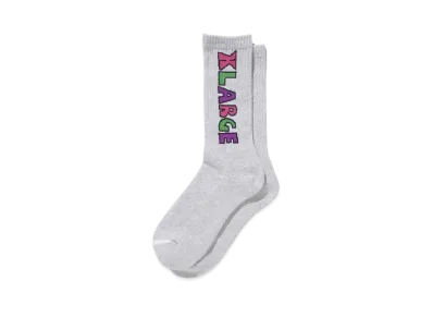 XLARGE Tim Comix Socks "Ash"