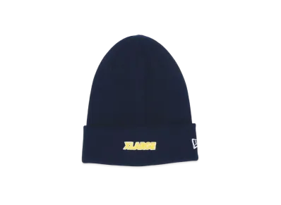 XLARGE x NEW ERA Standard Logo Cuff Beanie "Navy"